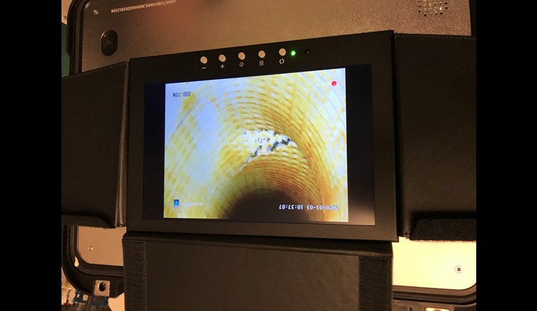 Difetto drenaggio a 0.8 m dalla parete del pozzo