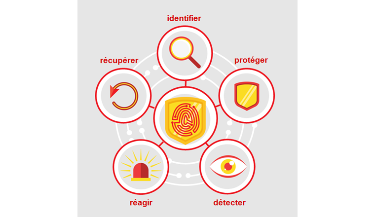 Fig. 3 Les 5 fonctions du NIST Framework Core.