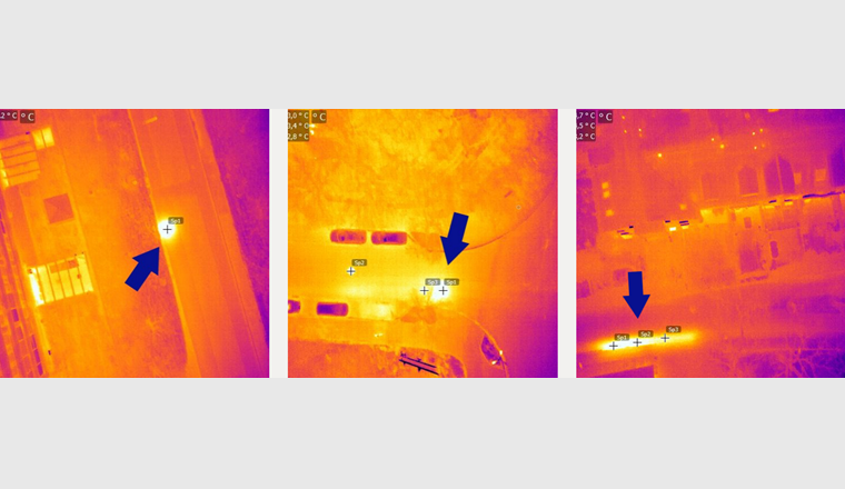 Wärmebildaufnahmen mithilfe von Drohnen (Quelle: AirBavarian, Marinus Vogel)