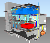 Modell der Power-to-Gas-Anlage von Limeco in Dietikon. (© Limeco)