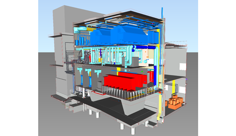 Modell der Power-to-Gas-Anlage von Limeco in Dietikon. (© Limeco)