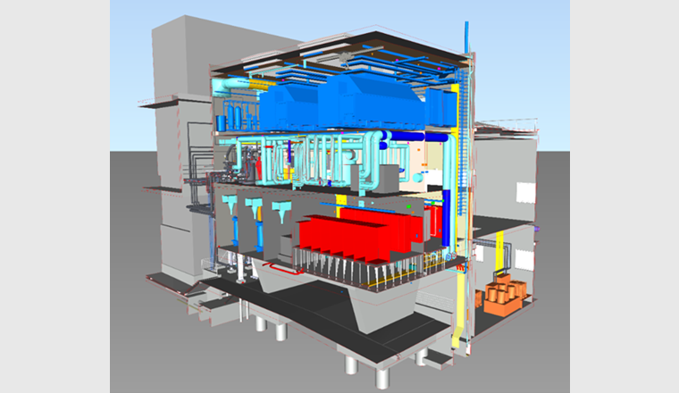 Modell der Power-to-Gas-Anlage von Limeco in Dietikon. (© Limeco)