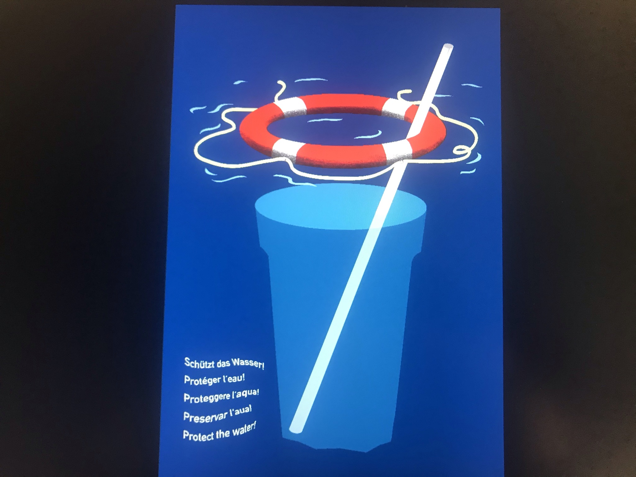 Screenshot aus Filmpremiere "60 Jahre rettet das Wasser"