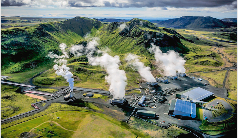 Geothermiekraftwerk Hellisheiði in Island.   (©Sigrg/Wikimedia Commons)