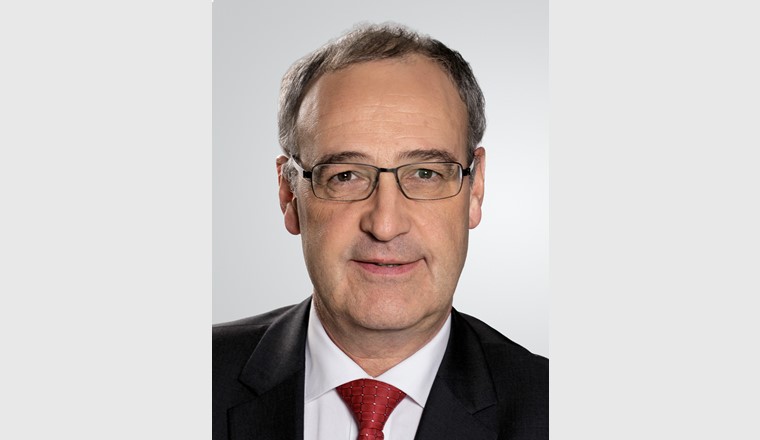 Bundespräsident Guy Parmelin (© www.parlament.ch)