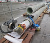 Beim Testobjekt wird geprüft, ob die Unternehmung mit dem gewählten Material einen Liner gemäss den Qualitätsstandards der Richtlinie QUIK einbauen kann.
BILD, © Yvonne Gander, VSA Beim Testobjekt wird geprüft, ob die Unternehmung mit dem gewählten Material einen Liner gemäss den Qualitätsstandards der Richtlinie QUIK einbauen kann.
BILD, © Yvonne Gander, VSA