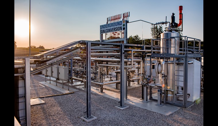 Projet pilote : L’usine RAG Austria pompe l’hydrogène dans la terre. (Image: Karin Lohberger/RAG)