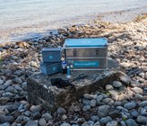 Vermittlungskoffer «Wasserqualität und Mikroplastik» (Bild: Seemuseum Kreuzlingen) Vermittlungskoffer «Wasserqualität und Mikroplastik» (Bild: Seemuseum Kreuzlingen)