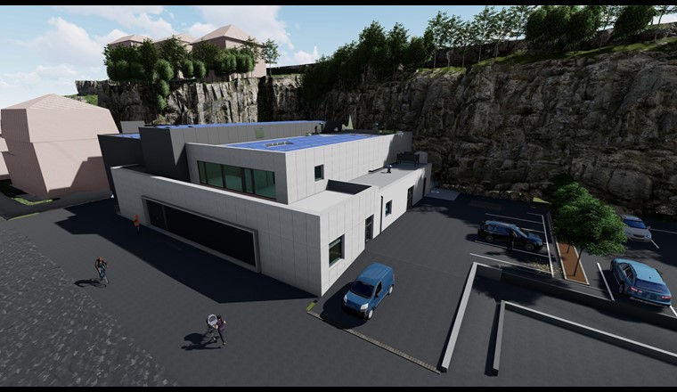 Rénovation de la la station de traitement de Champ-Bougin: Durant le pic du projet, un nombre important d’intervenants participait activement à la conception du projet Champ-Bougin, selon le principe BIM d’une collaboration étroite autour des maquettes numériques.
