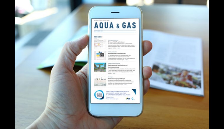 La newsletter «Aqua & Gas» a fait ses preuves. Dès novembre 2021 les contenus seront répartis sur trois newsletter différents. (© 123rf.com/creativedoxfoto)
