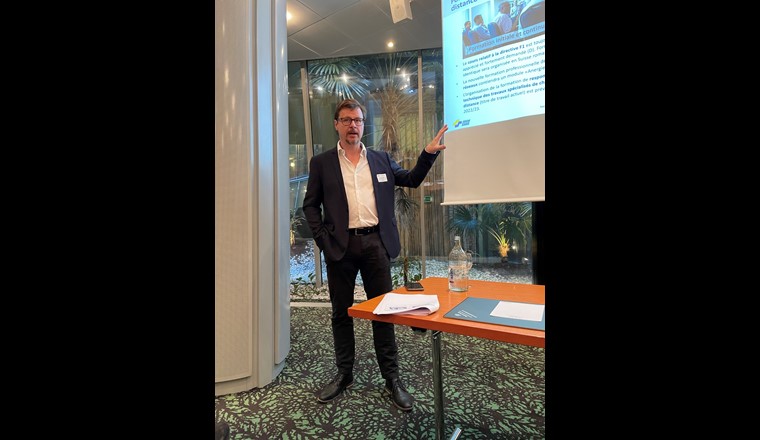 Laurent Rocquier, responsabile succursale Svizzera romanda, a Lausanne. (© SSIGA)